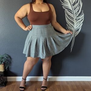 Torrid Houndstooth Circle Skirt